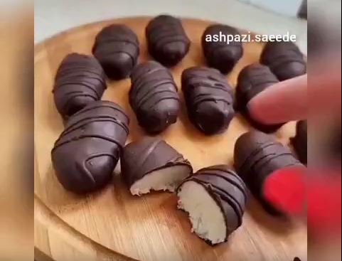 شکلات نارگیلی فقط با 3 قلم مواد