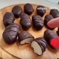 شکلات نارگیلی فقط با 3 قلم مواد