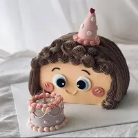 آسون ترین روش برای تزئین کیک عروسکی