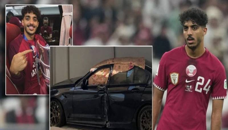 تصادف عجیب مدافع قطر بعد از قهرمانی!