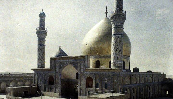 گوناگون/ ماجرای قدیمی ترین عکس های رنگی از حرم امام حسین(ع) و حضرت عباس(ع)