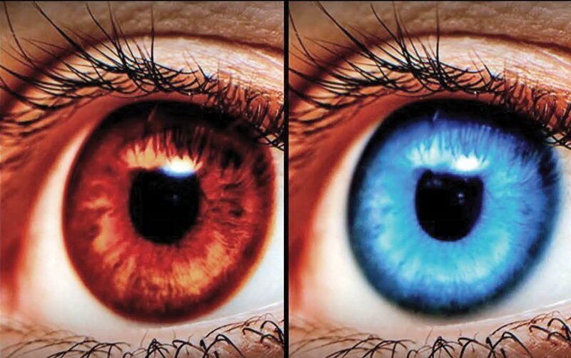 تأثیر رنگ چشم‌ در زندگی