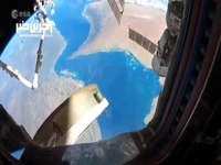 خلیج فارس از ایستگاه فضایی بین‌المللی 