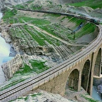 ایستگاه راه آهن تنگ هفت در لرستان