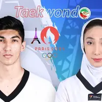 2نماینده تکواندوی ایران در مسابقات کسب سهمیه المپیک
