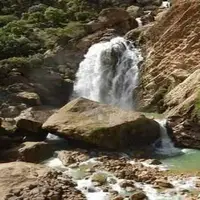 نگاهی به آبشار نگین در دشت شیمبار مسجد‌سلیمان