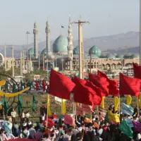 مسیر پیاده‌روی مسجد جمکران در آستانه نیمه شعبان