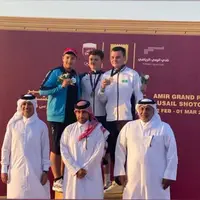 مدال نقره محمدیان در مسابقات تراپ جایزه بزرگ قطر