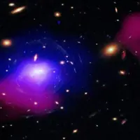 تشکیل یک «حلقه آسمانی» پس از انفجار یک سیاهچاله عظیم