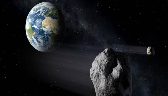 عبور یک سیارک از بیخ گوش زمین