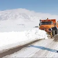 انجام ۶۳۵ کیلومتر برف‌روبی در محورهای استان کرمانشاه