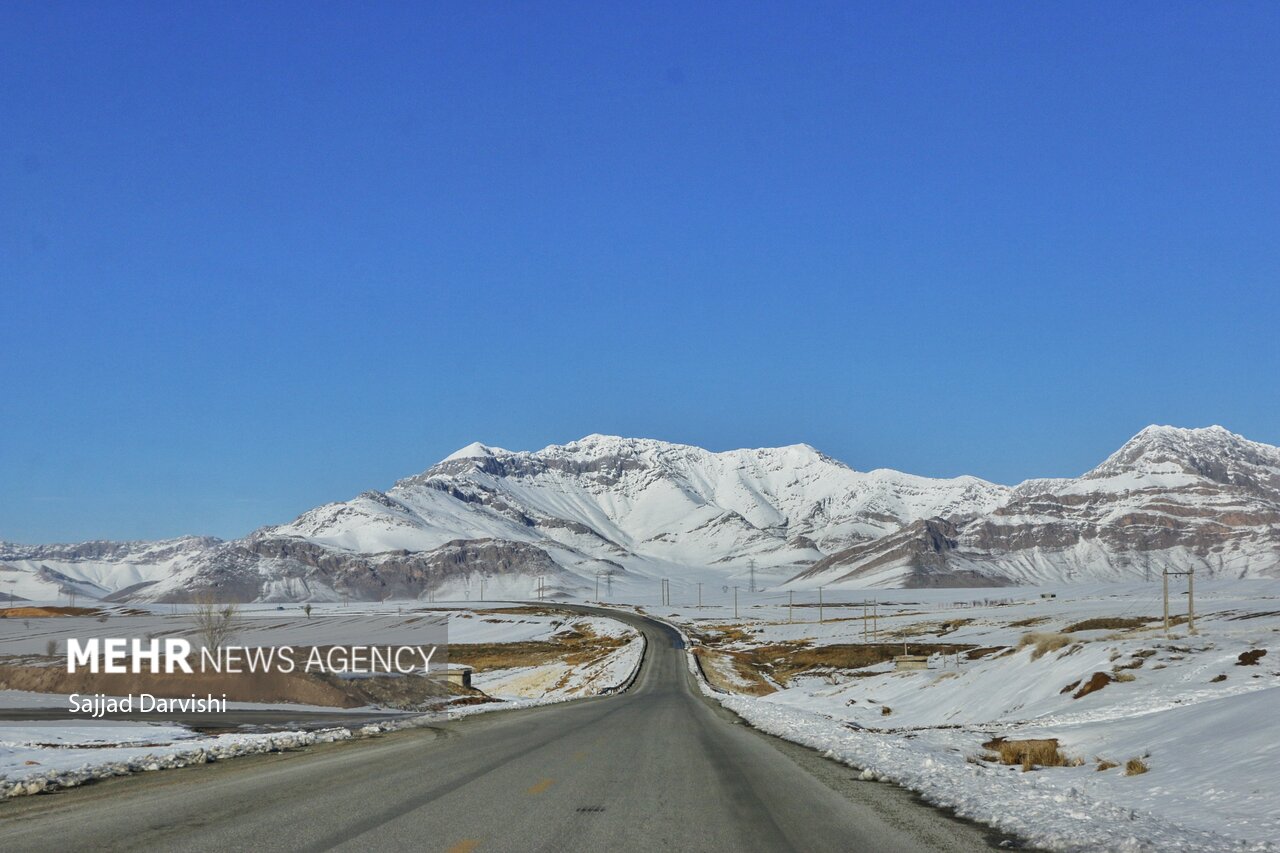 طبیعت زمستانه لرستان