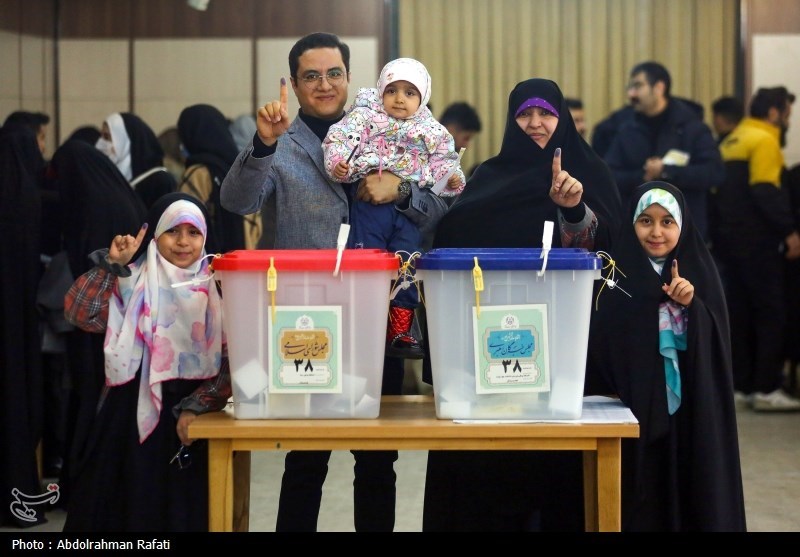 عکس/ شور انتخابات در همدان