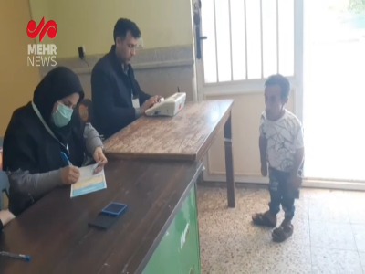 کوتاهقدترین مرد دهلران رأی داد