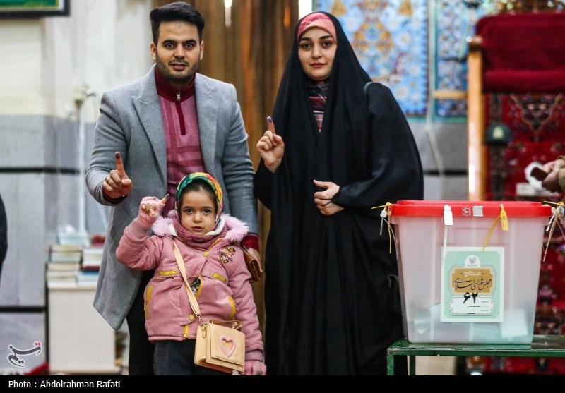 عکس/ شور انتخابات در همدان