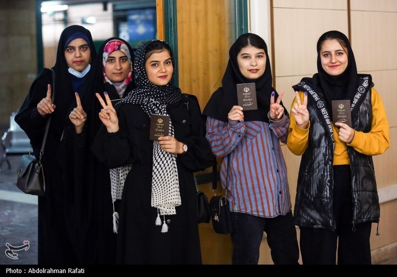 عکس/ شور انتخابات در همدان