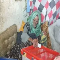 تنها ساکن کوچک‌ترین روستای جهان در یزد رأی داد