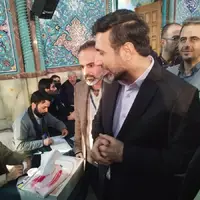 نظارت سخنگوی شورای نگهبان از محل اخذ رای در حسینیه ارشاد تهران