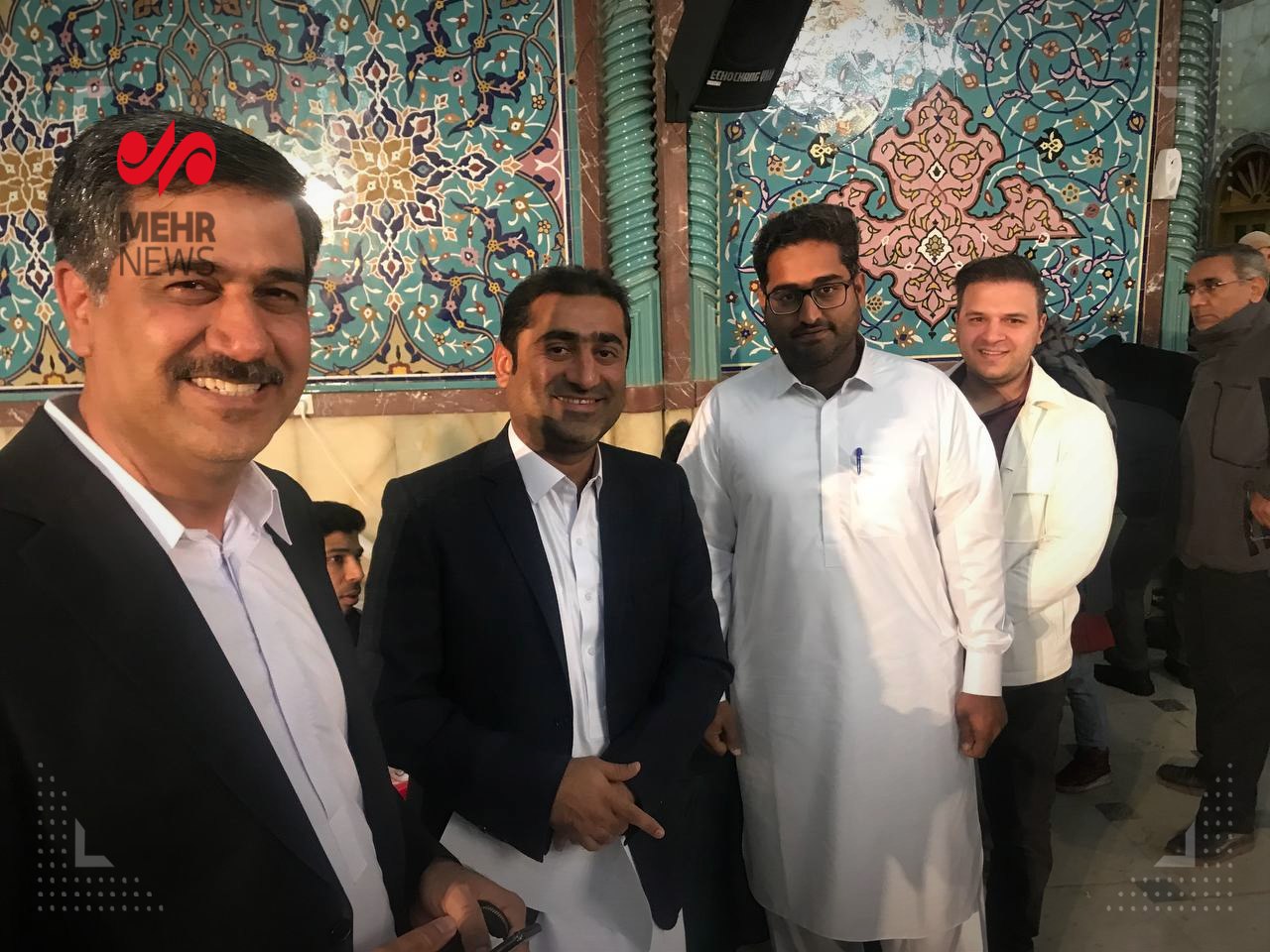 حضور اهالی سیستان و بلوچستان در حسینیه ارشاد