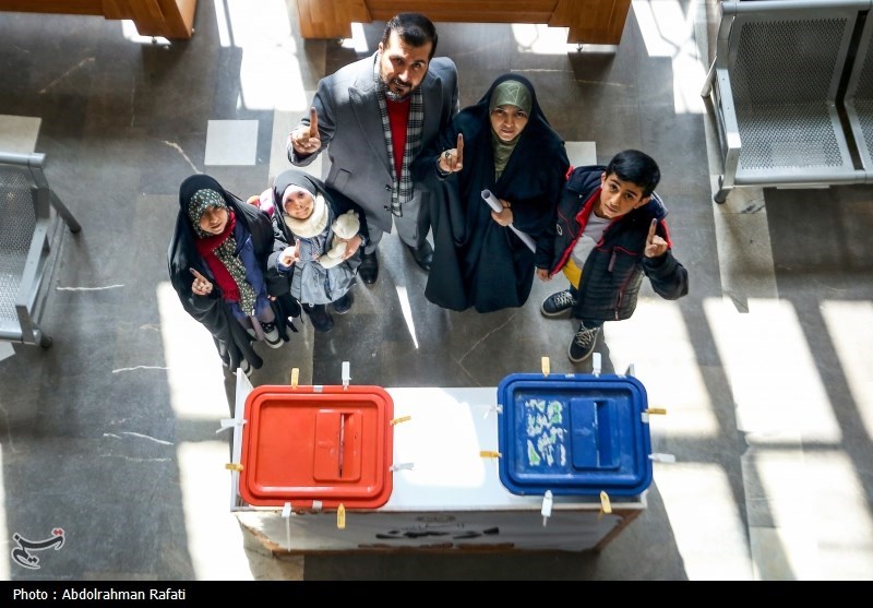 عکس/ شور انتخابات در همدان