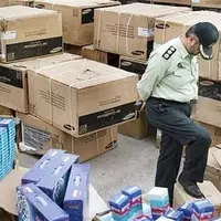 کشف ۲.۵ میلیارد کالای قاچاق از خانه‌ای در تهران