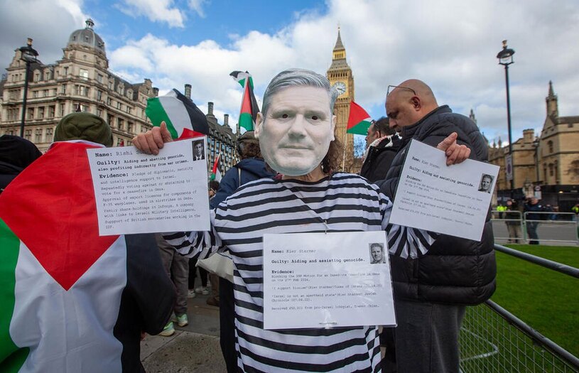 تظاهرات حامیان فلسطین در انگلیس