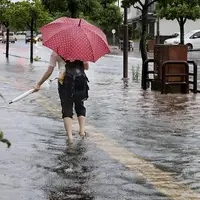 بارش سیل آسا در ترکیه