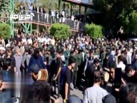 مراسم تشییع پیکر شهید مدافع حرم «رضا زارعی» در بندرعباس