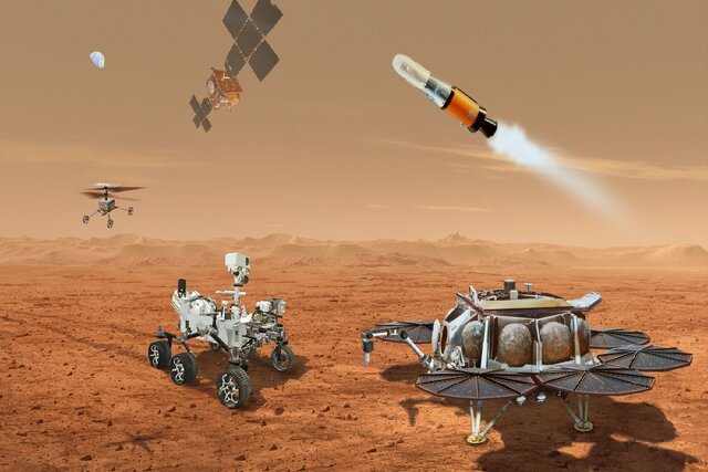 چالش‌های بزرگ ناسا برای آوردن نمونه‌های مریخ به زمین