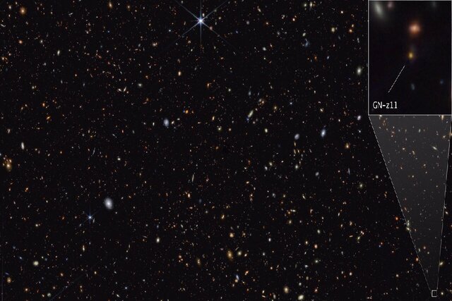 «تلسکوپ فضایی جیمز وب» یک کهکشان دوردست را رمزگشایی کرد