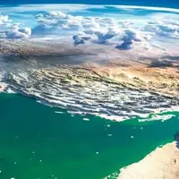 خلیج زیبای فارس از نگاه ایستگاه فضایی