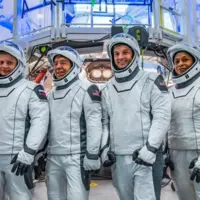۴ فضانورد به ایستگاه فضایی بین المللی رسیدند