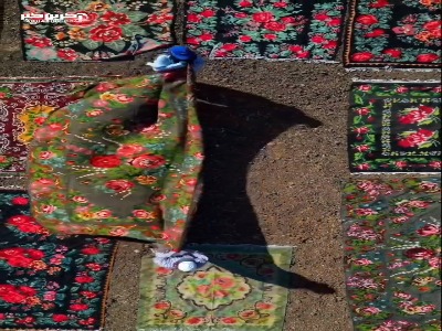تصاویری زیبا از نقش و نگارهای سنتی آذربایجان