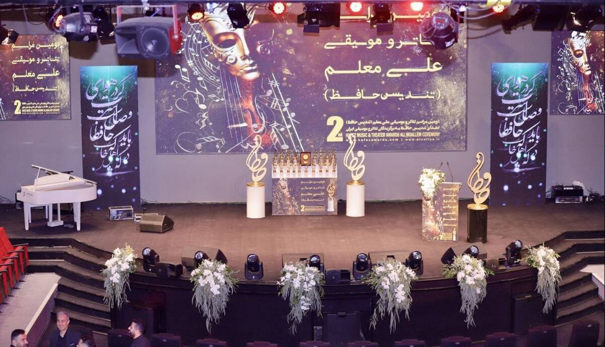 فهرست برندگان دومین مراسم موسیقی تندیس حافظ