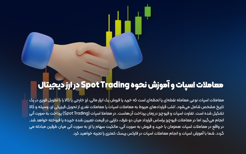 معاملات اسپات و آموزش نحوه Spot Trading در ارز دیجیتال