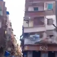 ریزش مرگبار یک ساختمان مسکونی در اسکندریه مصر