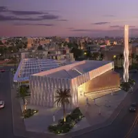 ساخت مسجد سه‌بعدی در عربستان توسط بن سلمان 