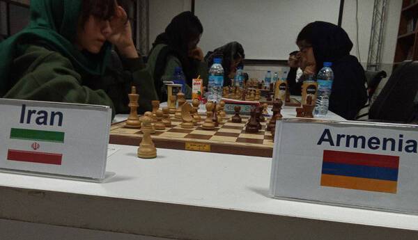 برگزاری بازی تدارکاتی بین شطرنجبازان ایران و ارمنستان