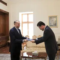سفیر جدید کره جنوبی، رونوشت استوارنامه خود را تقدیم به امیرعبداللهیان کرد