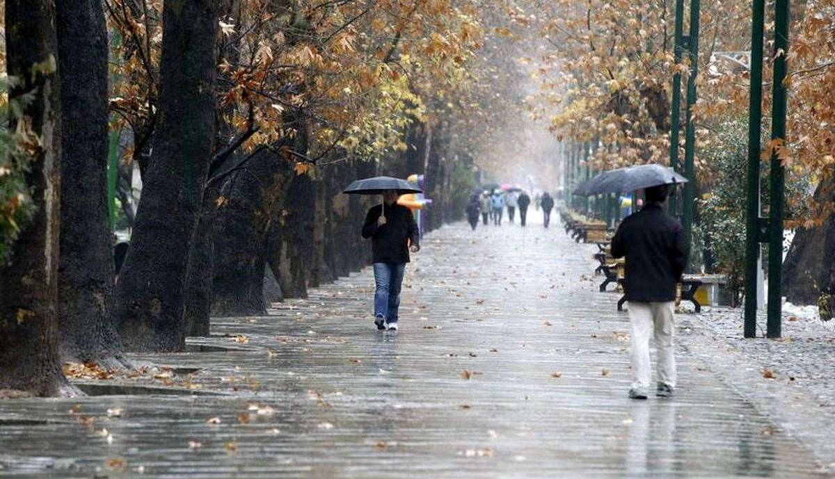 ایران «بارانی» می‌شود