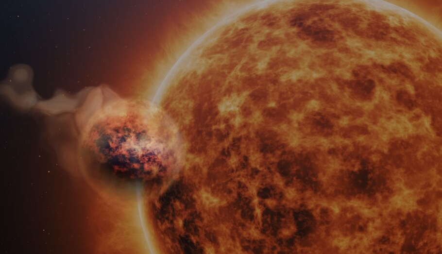 امروز در فضا؛ دانشمندان موفق به رصد تبخیر جو یک سیاره فراخورشیدی شدند