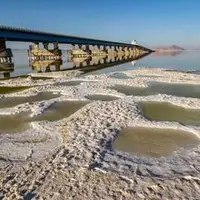 وضعیت دریاچه ارومیه در روزهای پایانی سال