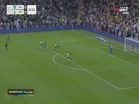 گل اول النصر به الاهلی توسط رونالدو از روی نقطه پنالتی در دقیقه ۶۸