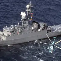 بخش‌هایی از رزمایش مرکب دریایی ایران، روسیه و چین در اقیانوس هند
