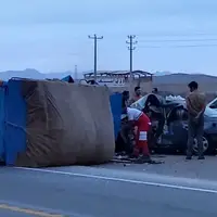 زوج جوان در حادثه رانندگی محور بردسکن به خلیل‌آباد جان باختند