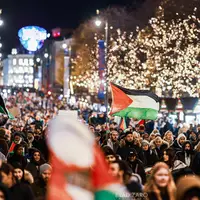 اینجا پایتخت نروژ است و مردمی که در کنار فلسطین ایستاده‌اند 