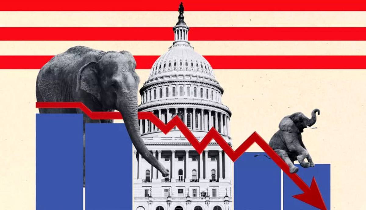 سقوط محبوبیت جمهوری‌خواهان، ترامپ را ناکام می‌کند؟