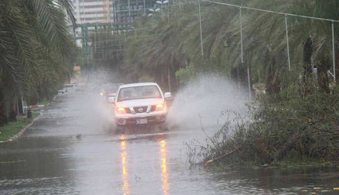 تصاویری از بارش شدید باران در دزفول