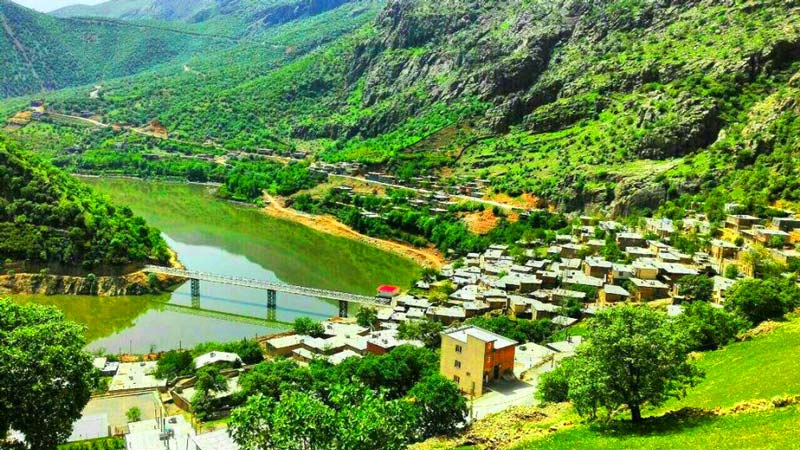 طبیعت بکرِ روستای سلینِ کردستان