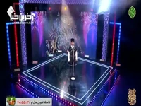 آوازخوانی زیبای خواننده محلی ایرانی در تلویزیون